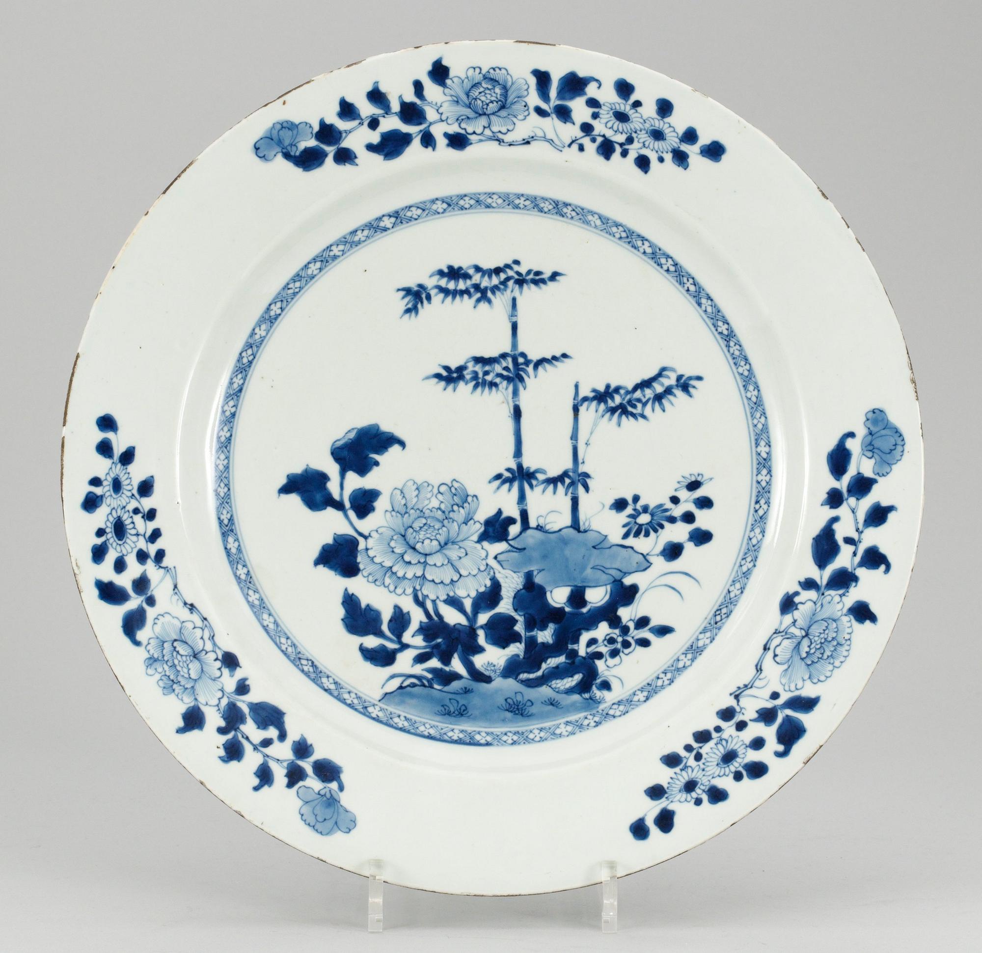 FAT, porslin. Qingdynastin, Qianlong (1736-95).