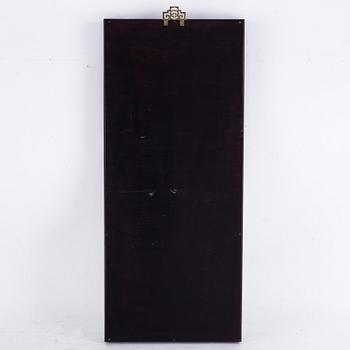 Spegel, lackerat trä. Kina, 1900-tal.