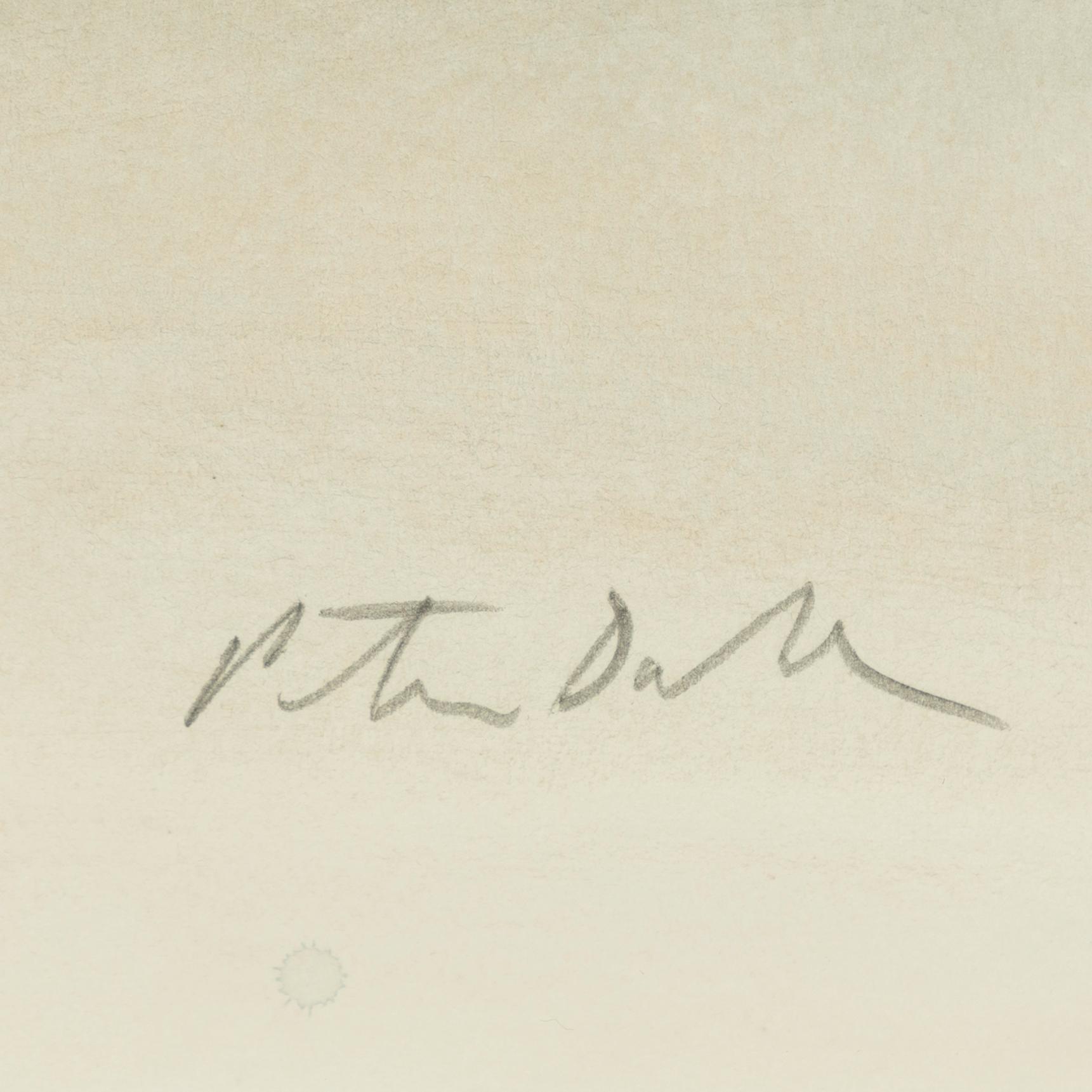 Peter Dahl, Sällskap vid bord.