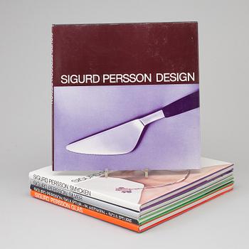 BÖCKER, 5 st, "Sigurd Persson", Stockholm 1979-86.