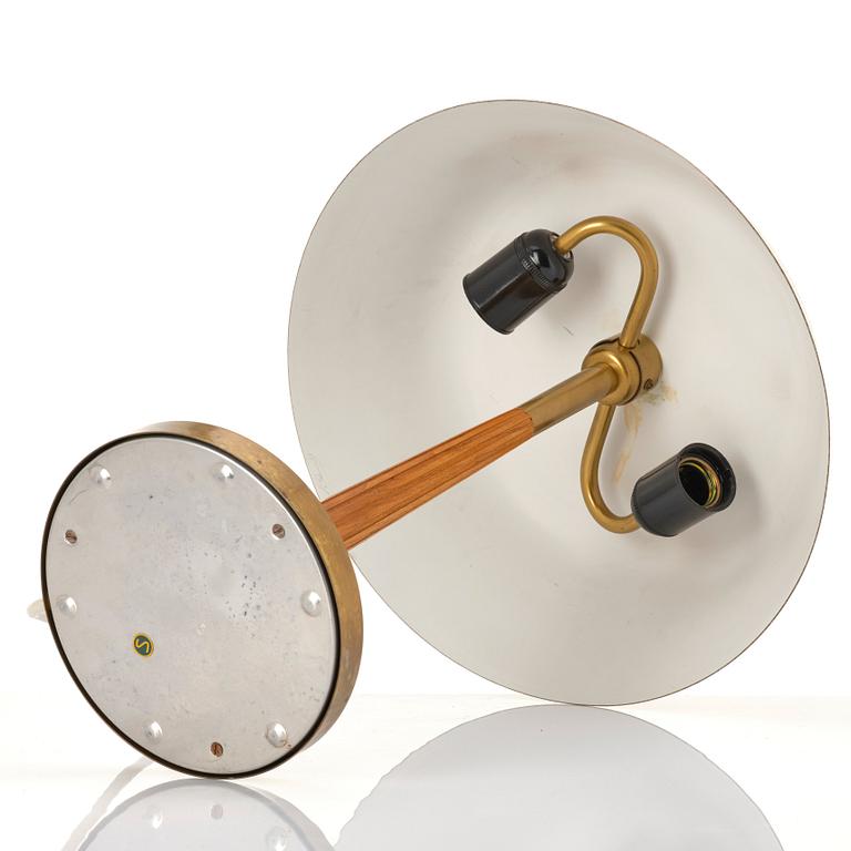 Harald Notini, a table lamp, model '15474', Arvid Böhlmarks lampfabrik, Sweden, 1940s.