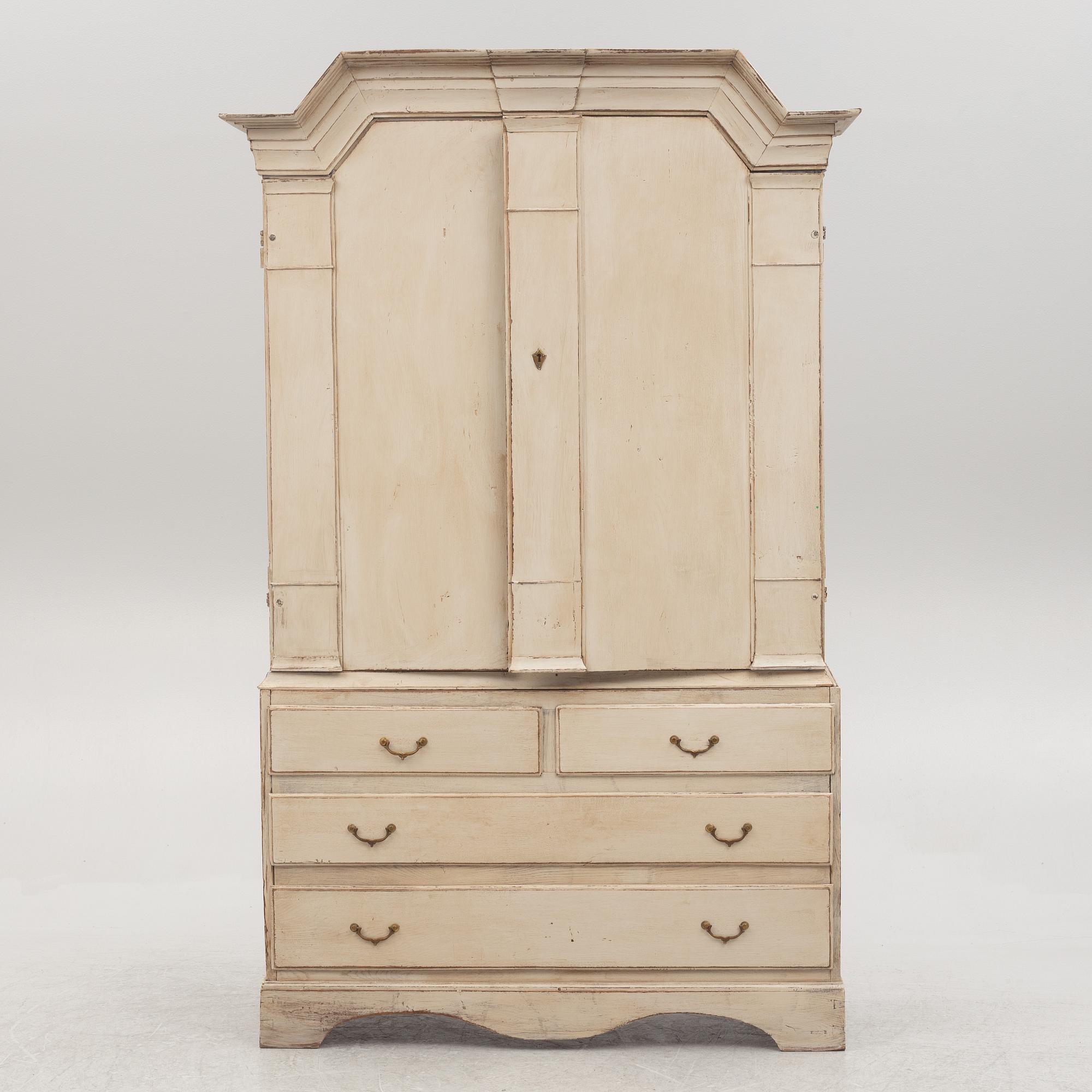 A 18th century cabinet.