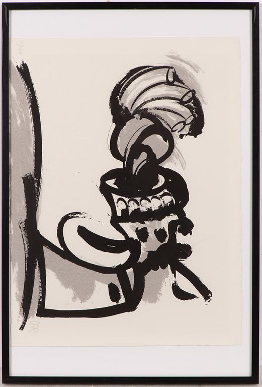 Carl Fredrik Reuterswärd, "Non Violence".