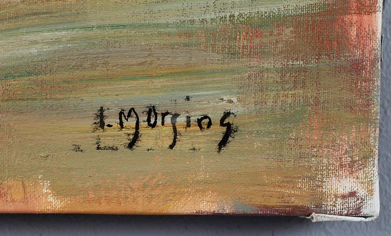 IVAR MORSING, oil on canvas, stamp signed.