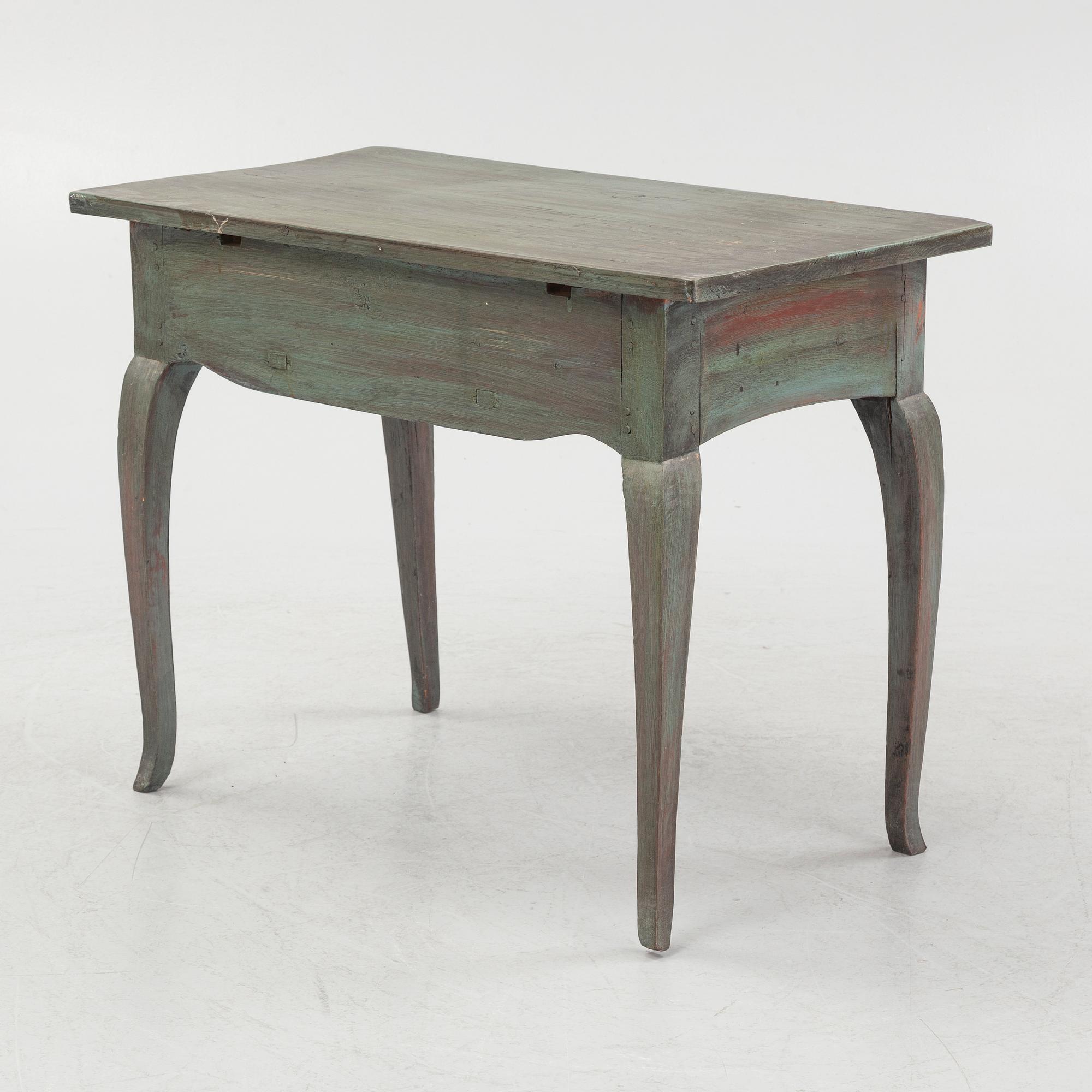 Table, folk art, 19th century.