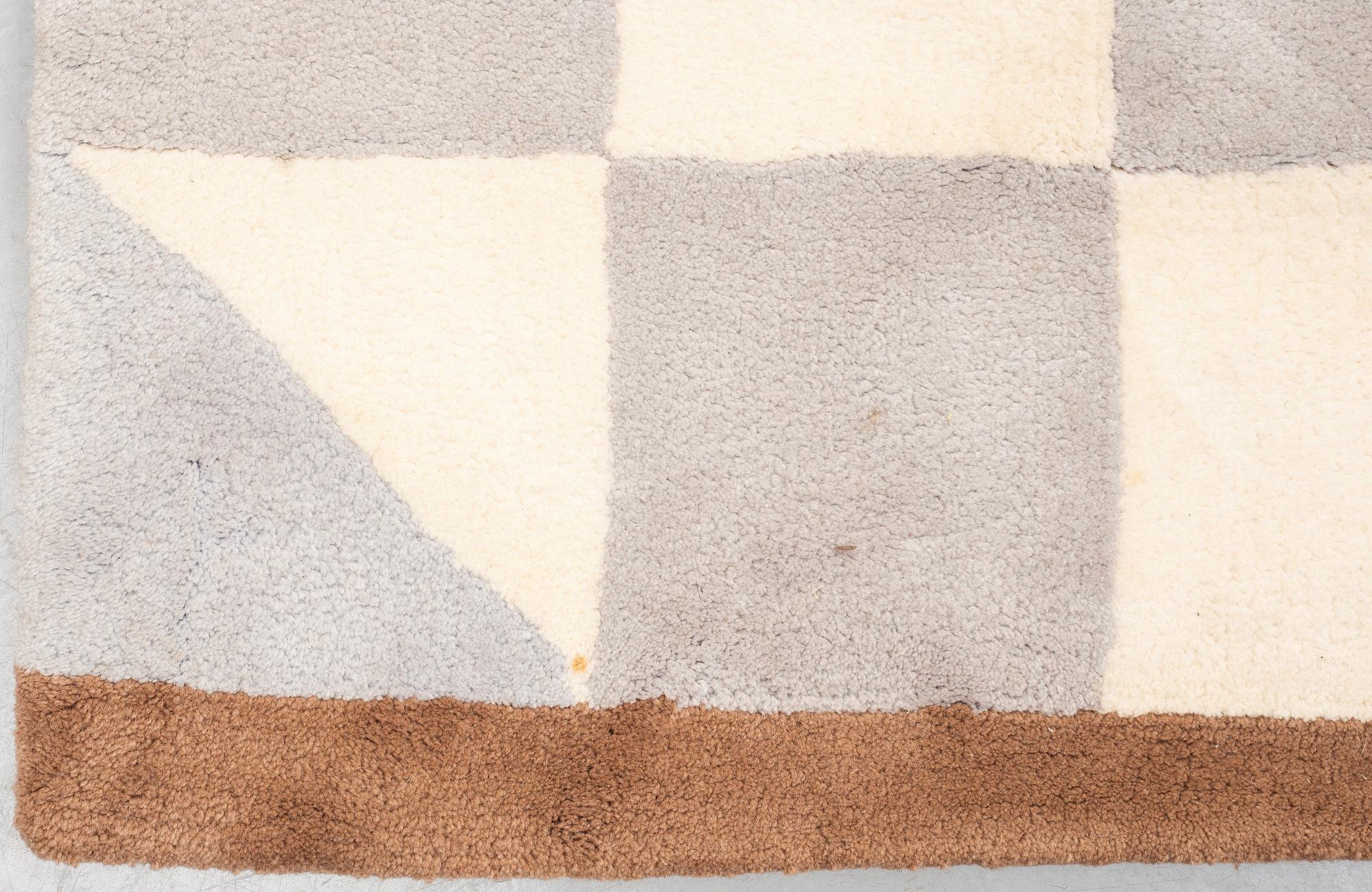 Josef Frank, matto, "Matta nr 1", handtufted, ca 347 x 257 cm.