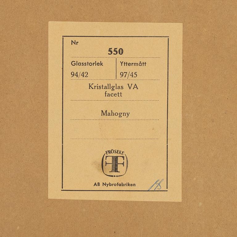 Spegel, modell 550, Fröseke AB Nybrofabriken, 1900-talets andra hälft.
