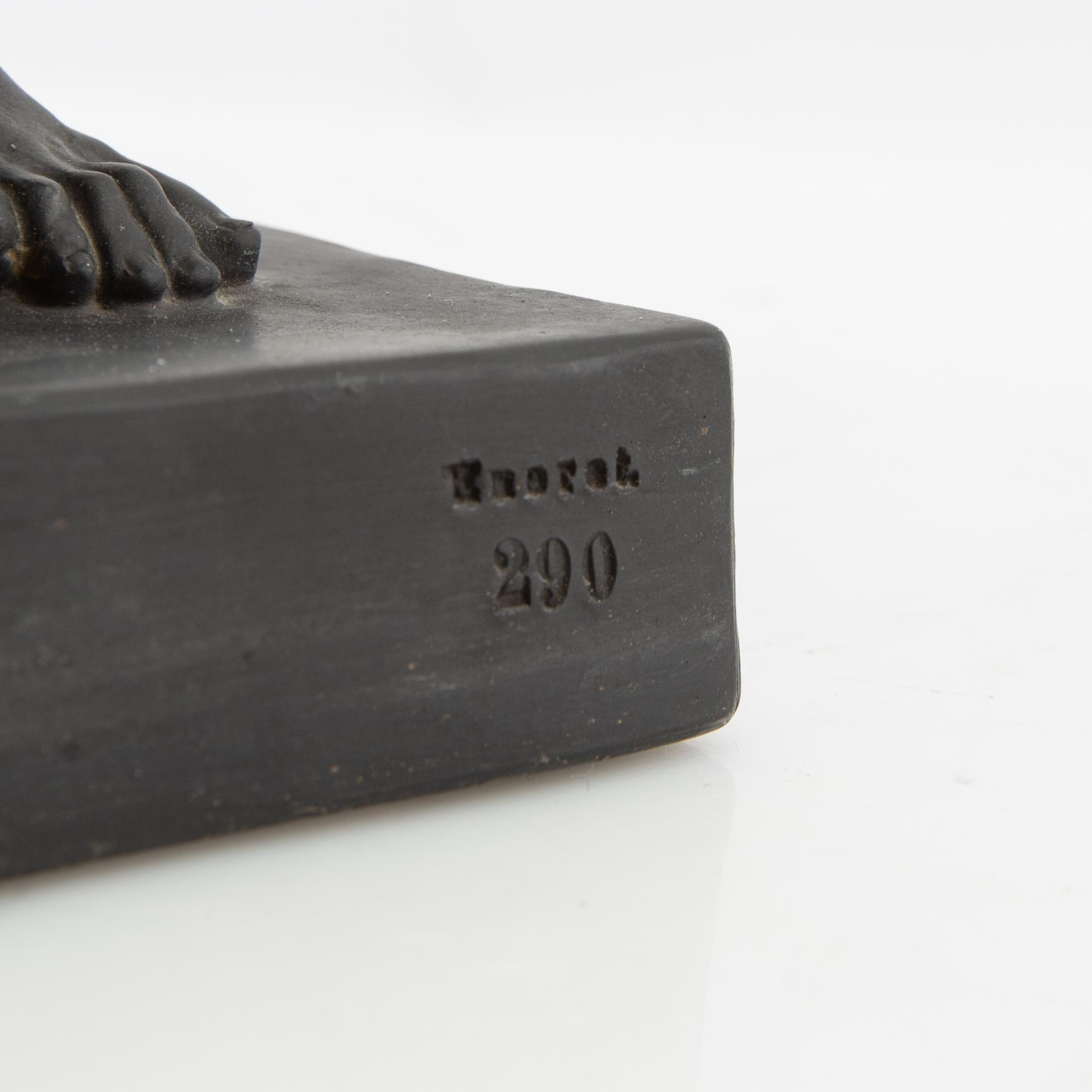 Jens Adolf Jerichau efter skulptur "Panterjägaren".