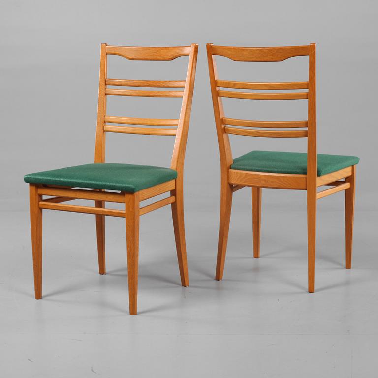 MATSALSGRUPP, 7 delar, Carl Malmsten, Åfors möbelfabrik, 1900-talets andra hälft.