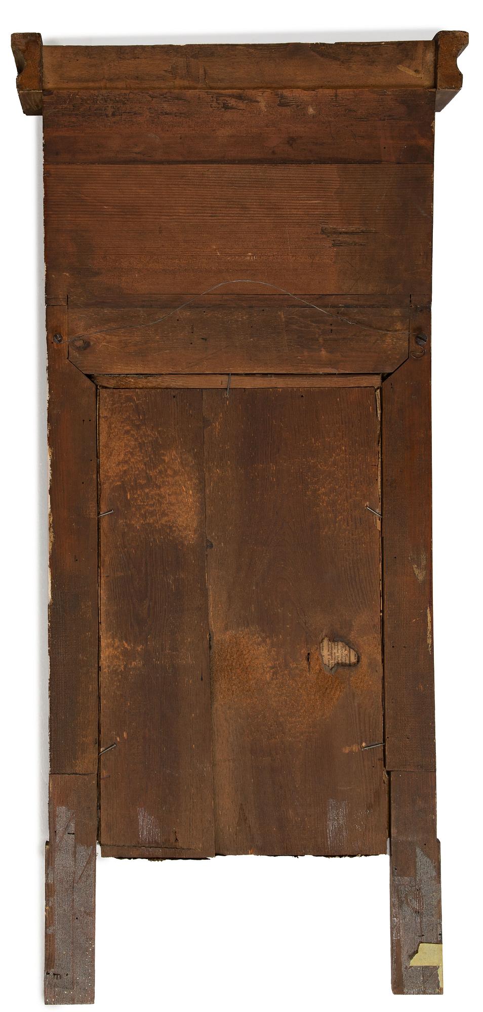 A Gustavian mirror, end of the 18th Century.