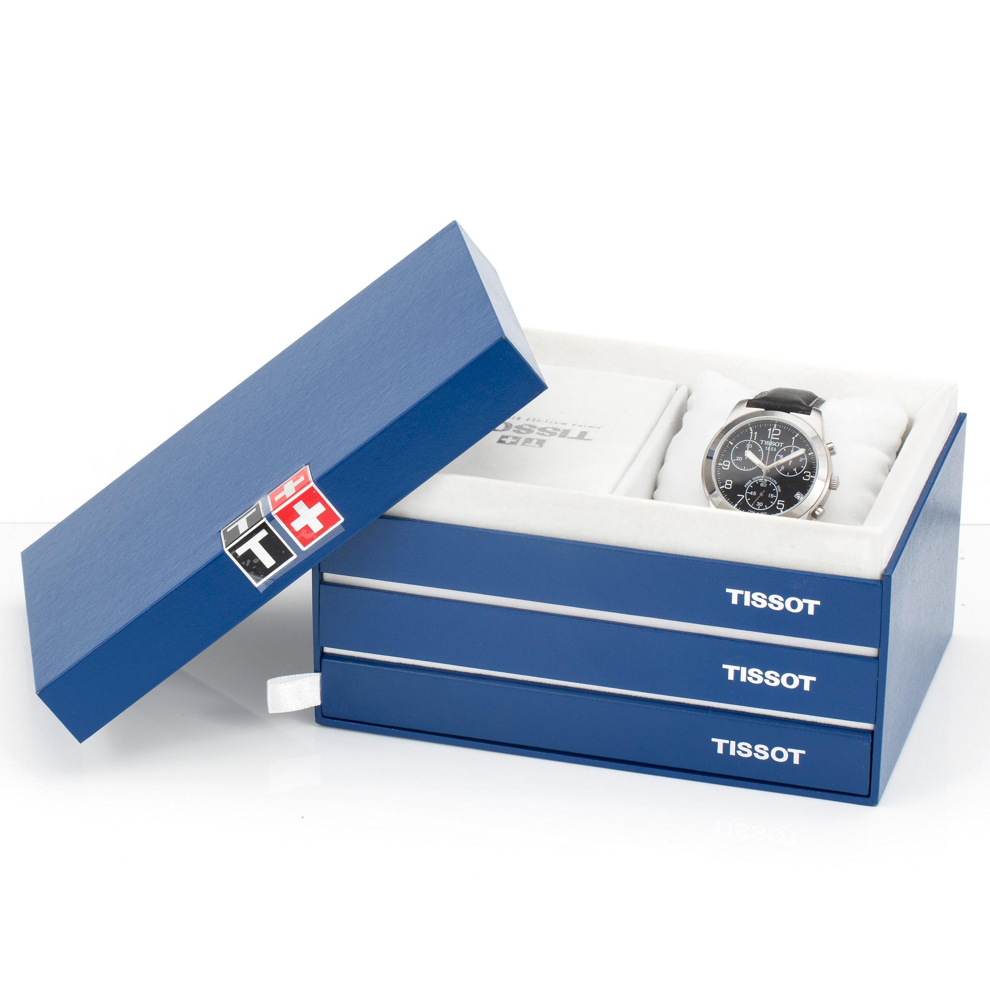 TISSOT, PR 50, chronograph, wristwatch, 38 mm,
