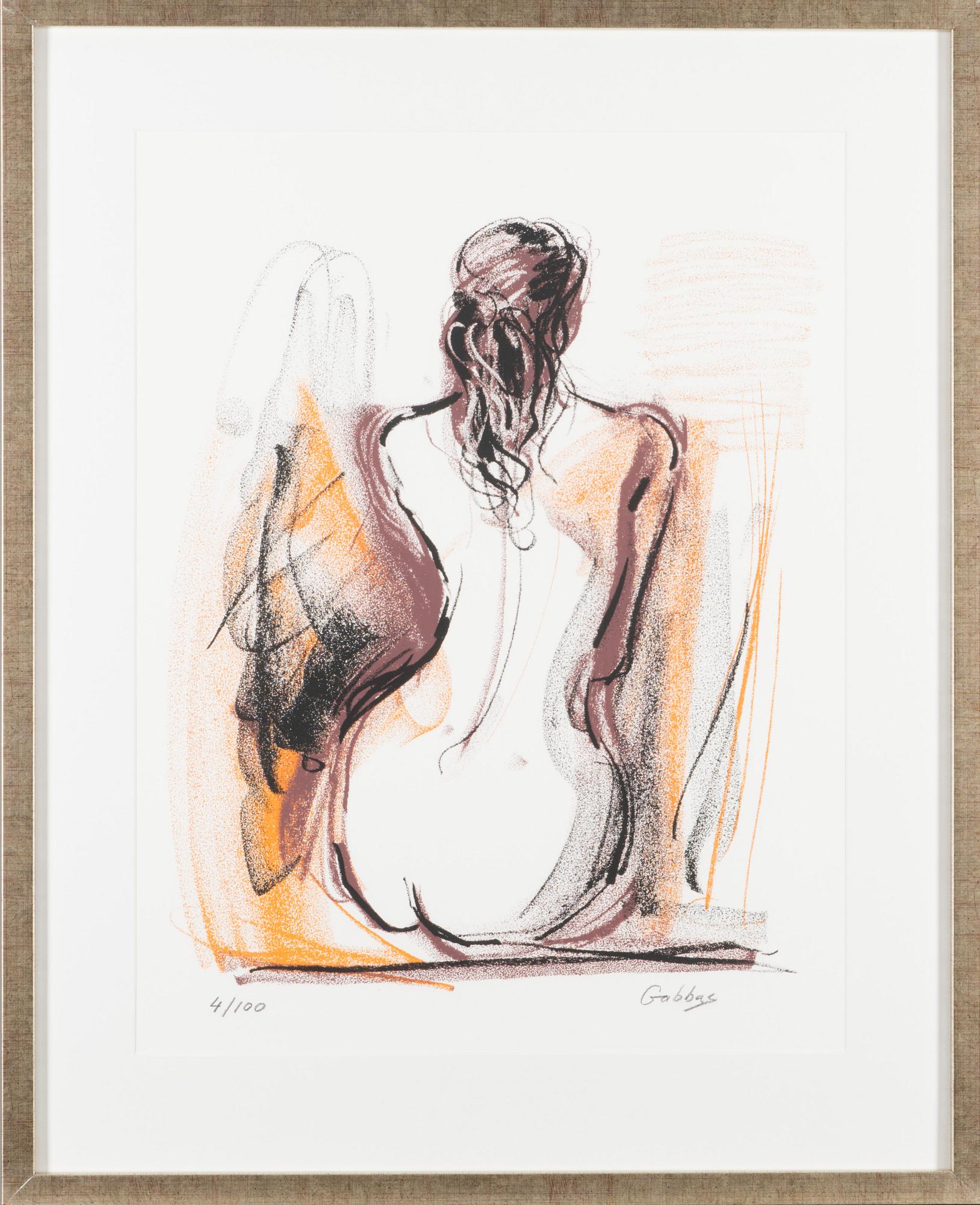 ELENA GABBASOVA, serigrafia, signeerattu ja numeroitu 4/100.