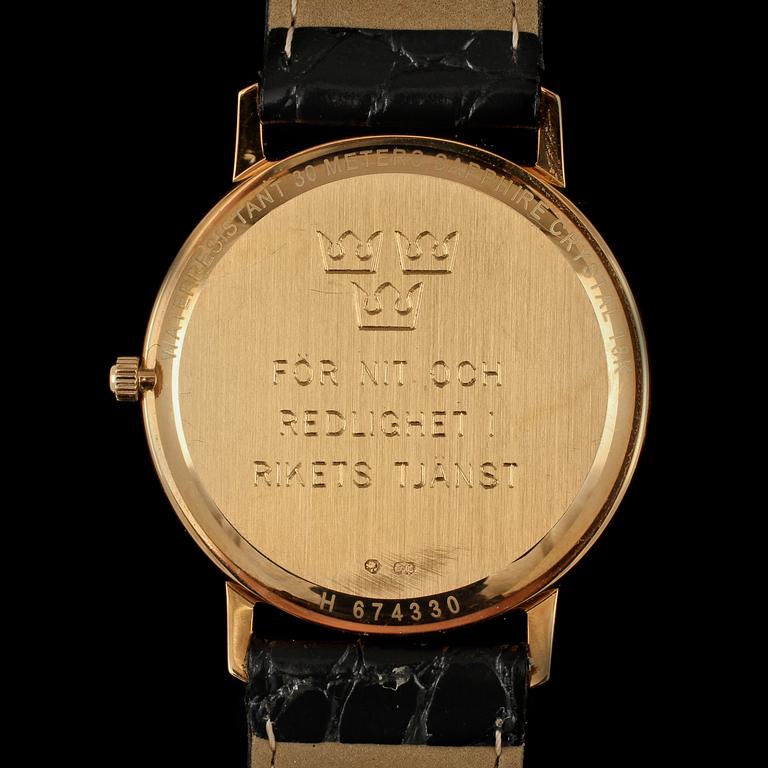 ARMBANDSUR, Tissot, 18k guld, 1900-talets sista kvartal.