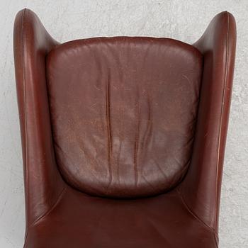 Gerard van den Berg, Armchair with footstool, "Loge", Montis, Netherlands, late 20th century.