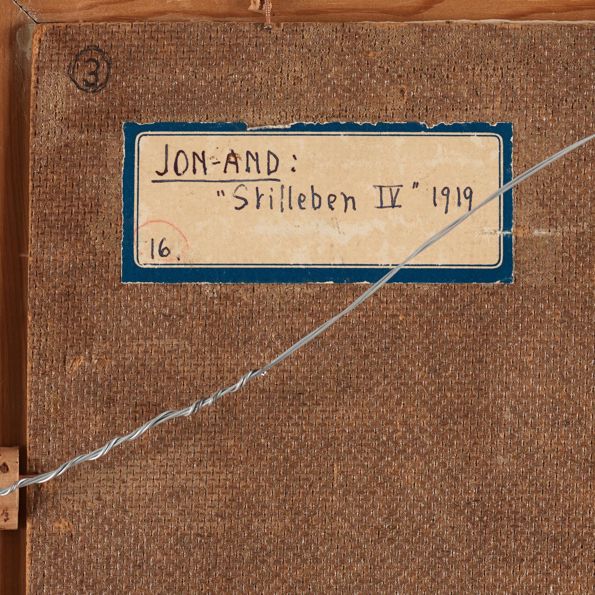John Jon-And, "Stilleben IV".