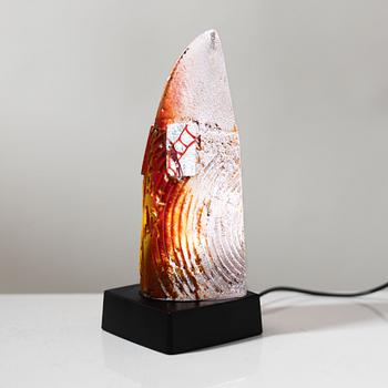 Bertil Vallien, a glass sculpture, Kosta Boda.