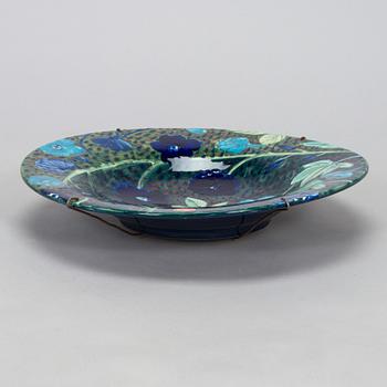 Dorrit von Fieandt, skålfat, keramik, signerad DF Arabia Finland.