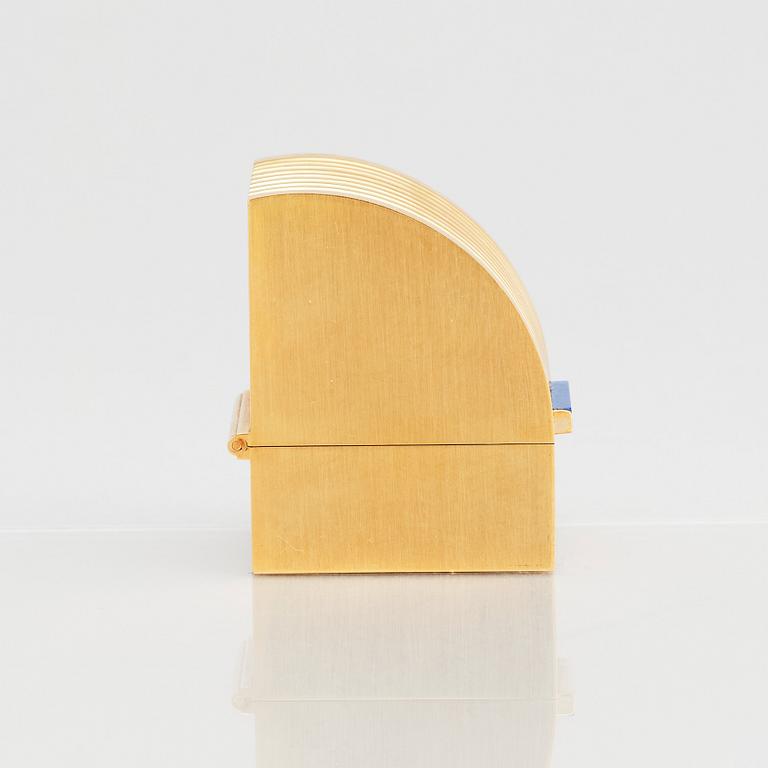 Lars Håkansson, an 18K gold box, Lund, Sweden 1985.