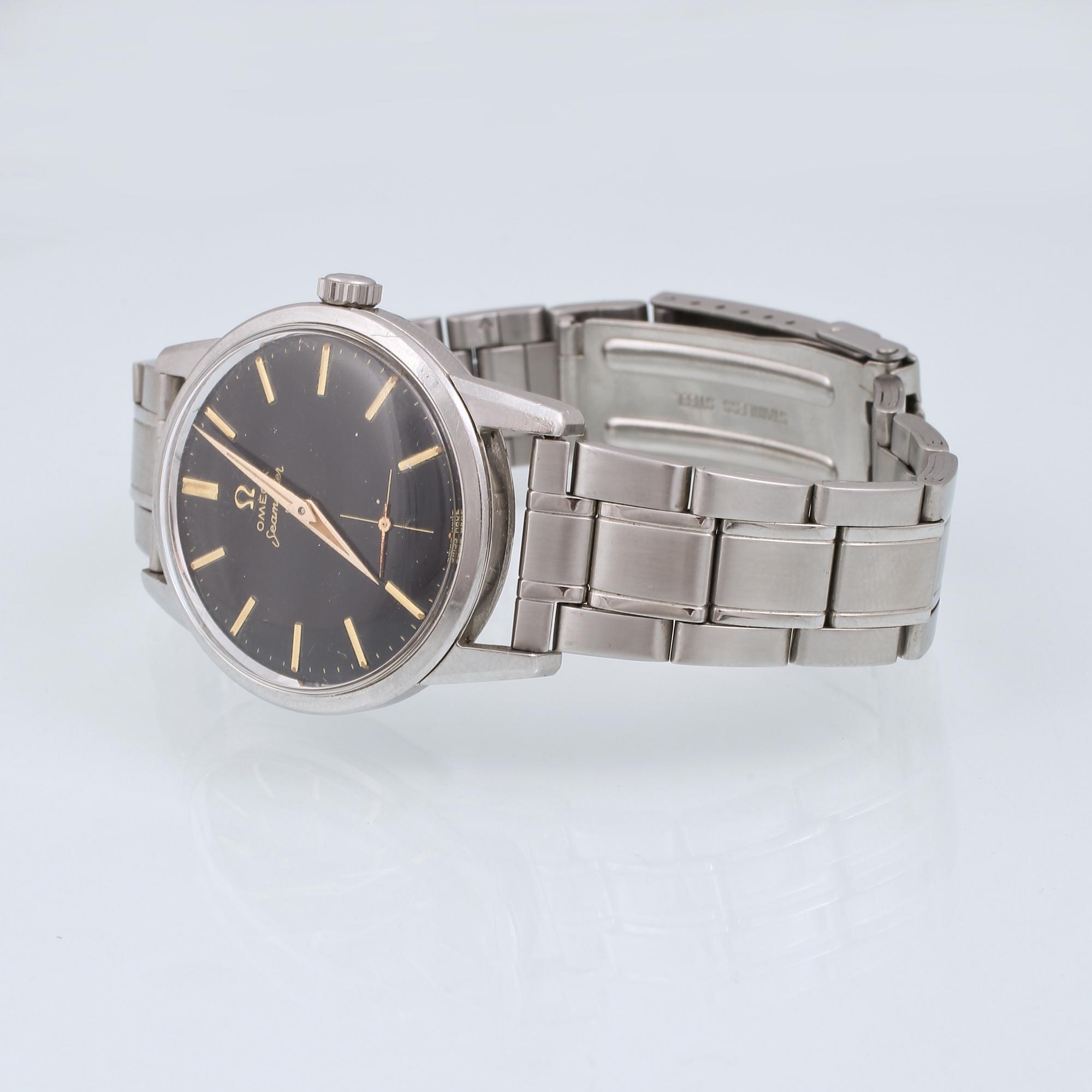 ARMBANDSUR, herr, Omega, "Seamaster", ca 1960.