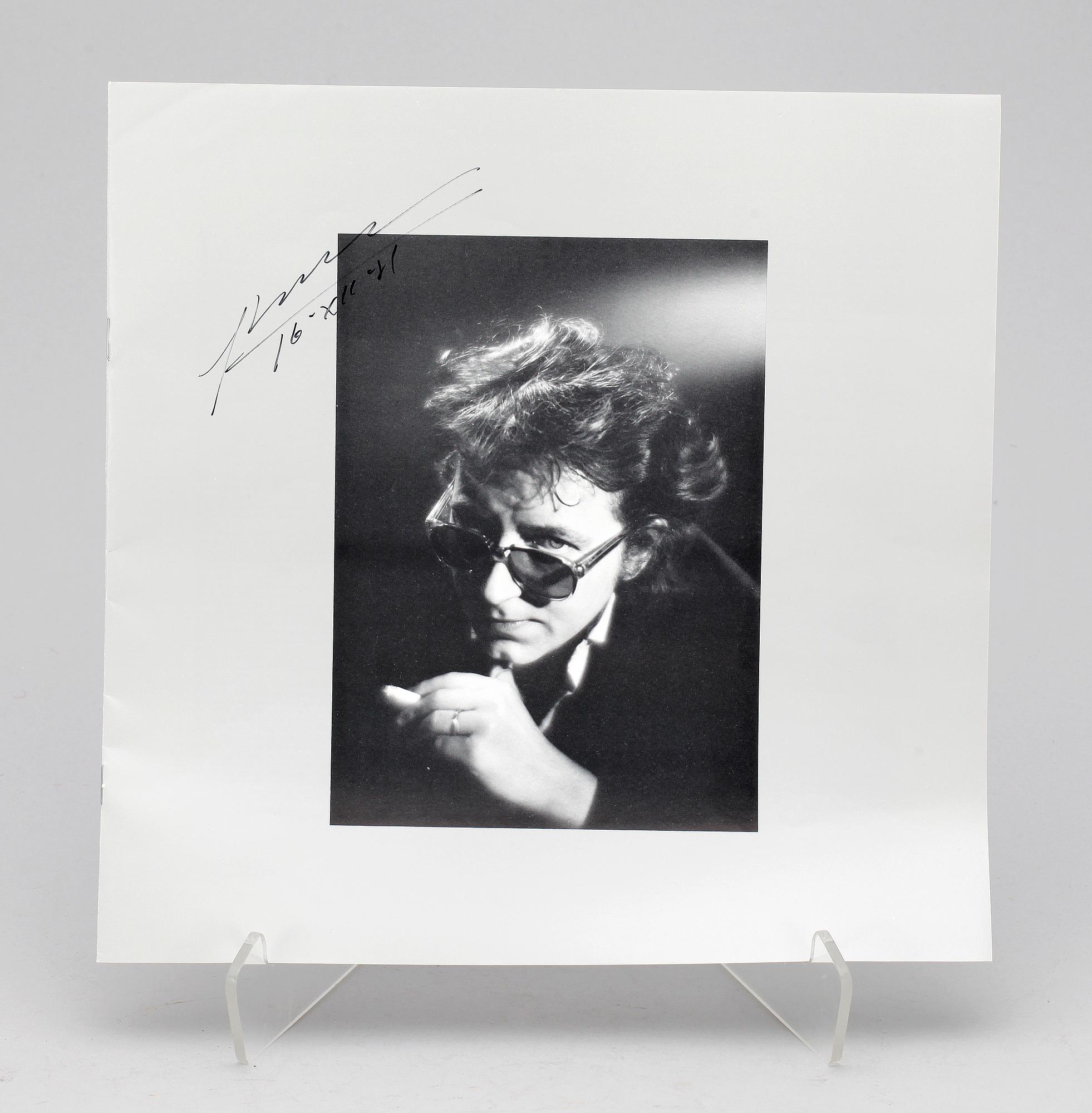 VINYLBOX, Ulf Lundell, 1975-81. signerad.