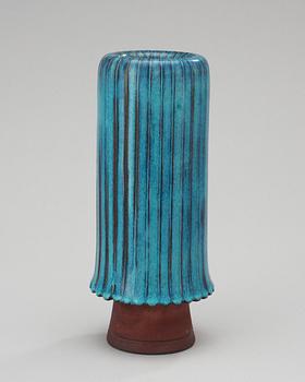 A Wilhelm Kåge Farsta stoneware vase, Gustavsberg Studio, 1950's.