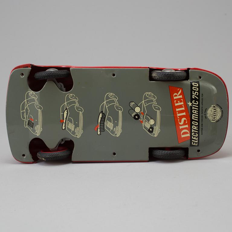LEKSAKSBIL, Porsche, Electro Matic 7500, Johann Distler, Tyskland, 1900-talets andra hälft.