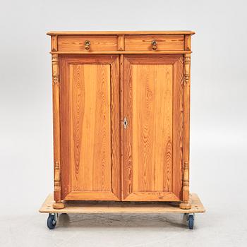 A pine sideboard, circa 1900.