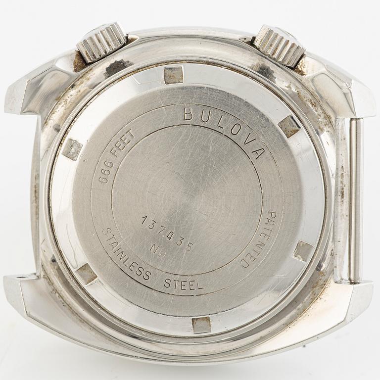 Bulova, Accutron, World Timer, armbandsur, 41 mm.
