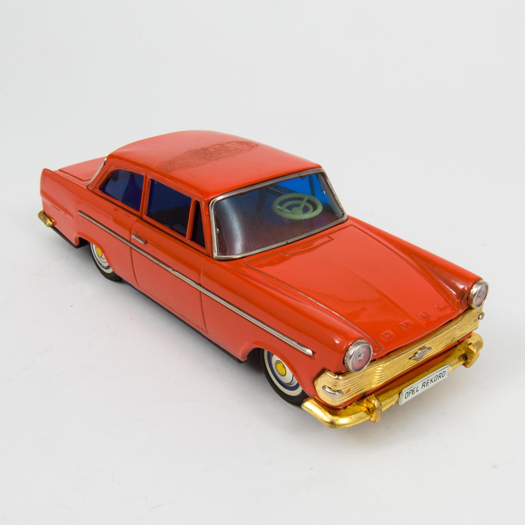 ブリキ玩具 旧バンダイ オペル OPEL REKORD SEDAN ブリキ玩具 旧バンダイ オペル OPEL REKORD SEDAN