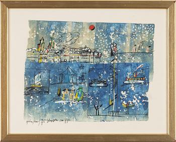 Madeleine Pyk, "Gröngöling på Slussen".