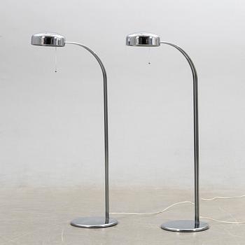 RICHARD CARRUTHERS, floor lamps, a pair, "Arcade", Ateljé Lyktan, 1970s/80s.
