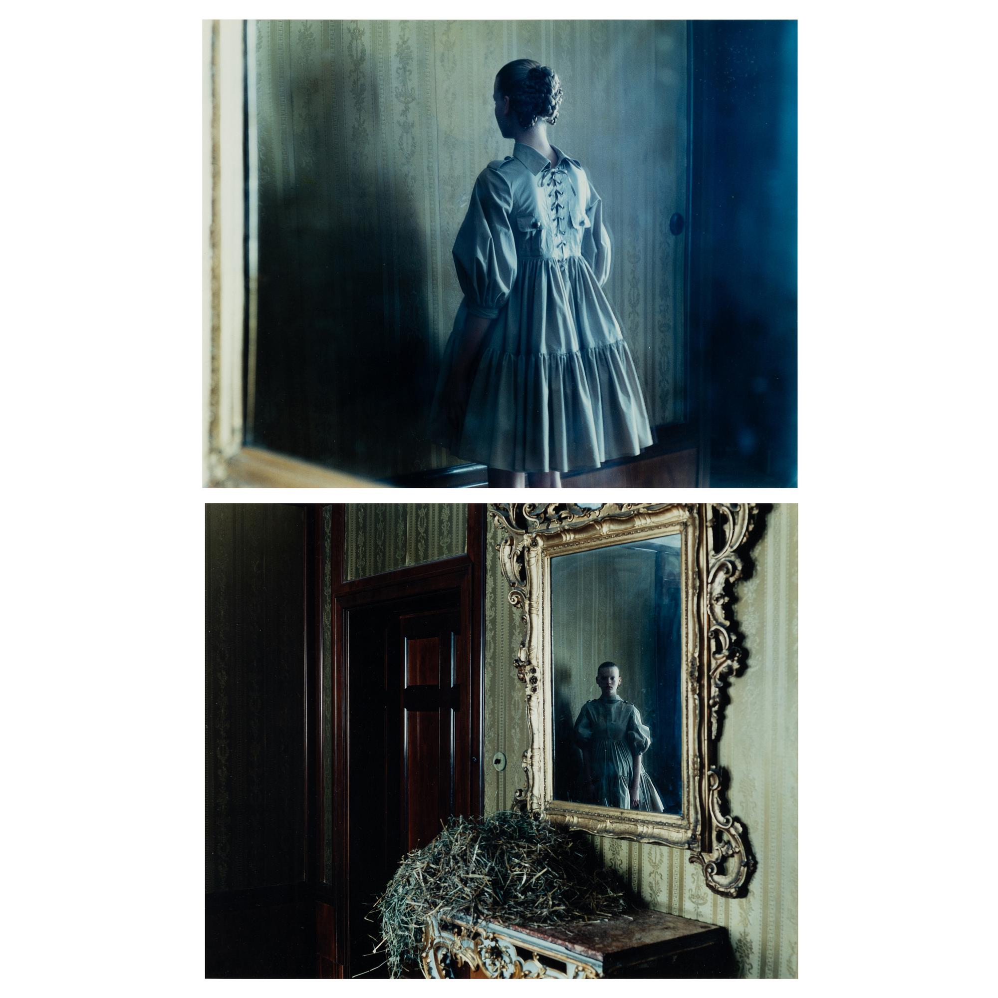 Denise Grünstein, photograph, diptych, signed.