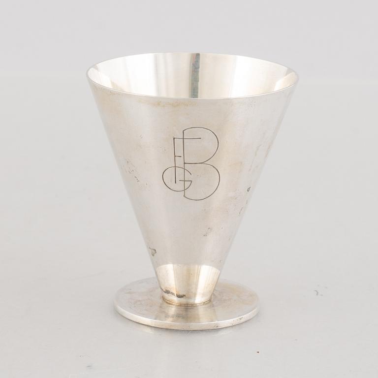 A Swedish Silver Cup, mark of Wiwen Nilsson, Anders Nilsson, Lund 1939.