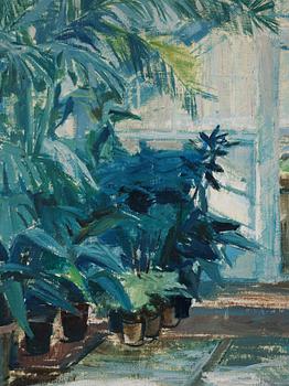 Sigrid Aminoff, Växthusinteriör.