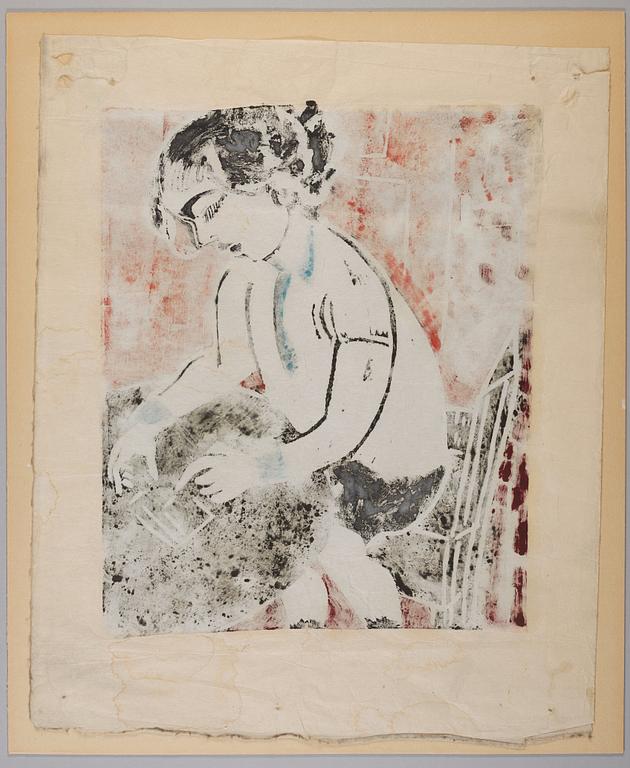 Sigrid Hjertén, Iván playing.