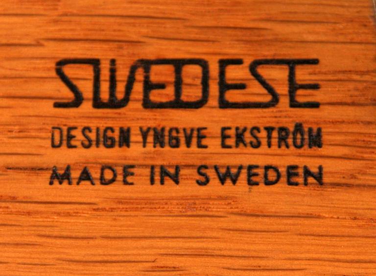 FÅTÖLJER, ett par, "Lamino", Yngve Ekström, Swedese.
