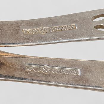 Bestick, 39 st, silver, Norge.