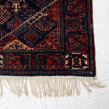 An antique Djoshagan rug, central persia, c 207 x 131 cm.