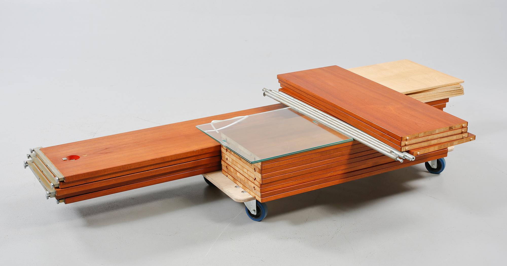 BOKHYLLESEKTION, RY 100-serien, Hans J Wegner för Ry-möbler, 1900-talets tredje kvartal.