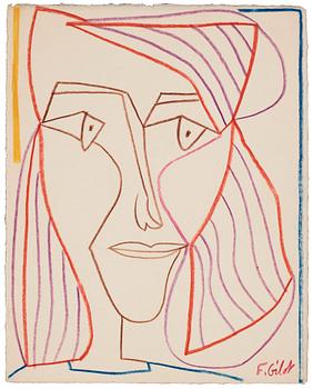 870A. Françoise Gilot, Untitled.