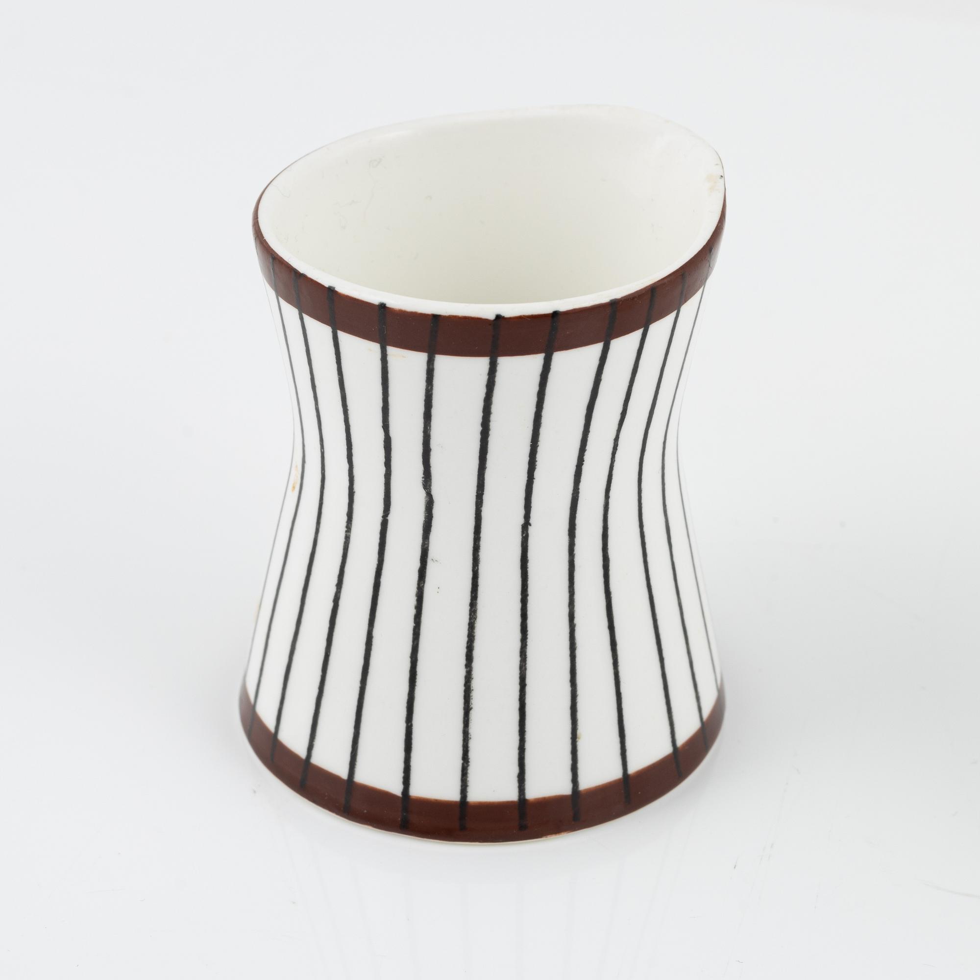 Stig Lindberg, coffee service, 'Spisa Ribb' 10 pcs.