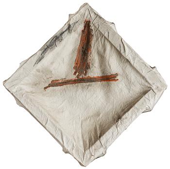 Antoni Tàpies, "Rombo cubierto".