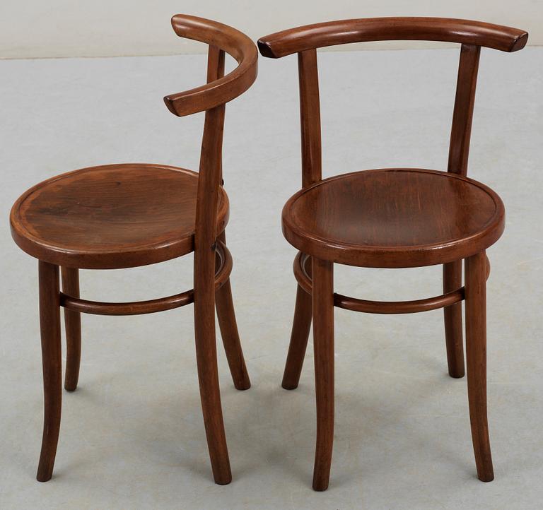 STOLAR, 6st, Thonet, 1900-talets andra hälft.