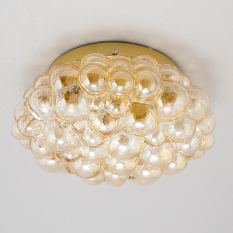 Helena Tynell, a glass ceiling light, Glashütte Limburg, Germany.