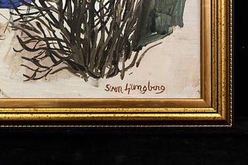 SVEN LJUNGBERG, a signed oil on board.