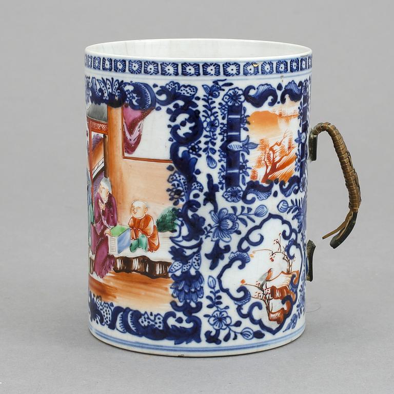 MUGG, porslin, Kina, Qianlong (1736-1795).