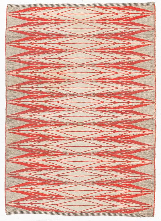 Ingrid Dessau, a  flat weave, double-sided rug, 'Sylarna', Kasthall, c. 195 x 140 cm.