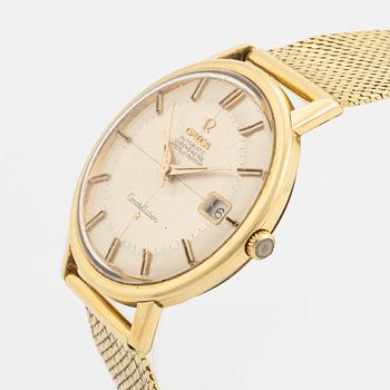 Omega, Constellation, Chronometer, "Pie-Pan", wristwatch, 34 mm.