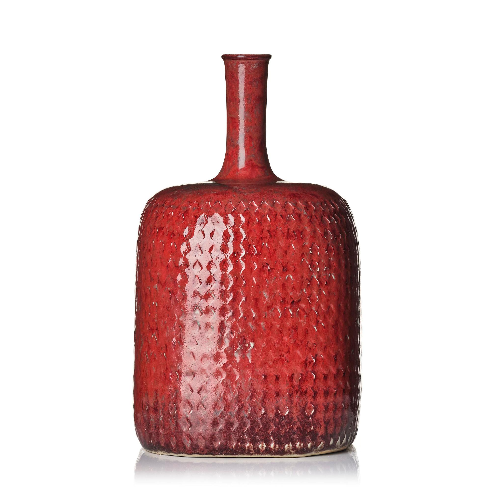 Stig Lindberg, a stoneware vase, Gustavsberg Studio, Sweden 1972.