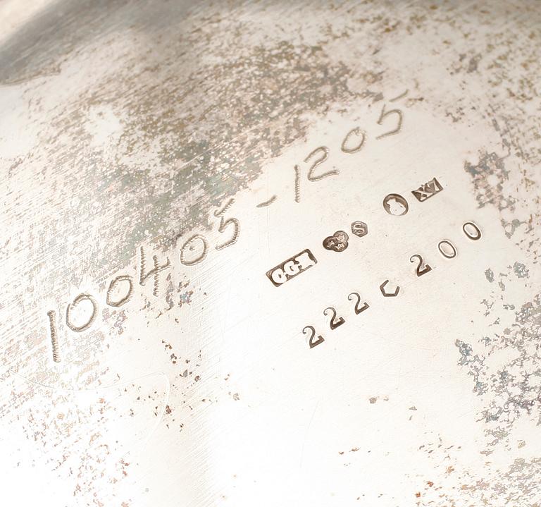 SKÅL, silver, CG Hallberg, Stockholm  1924. Total vikt ca 296 g.